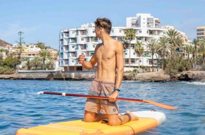 Stand up paddling in Tenerife 3